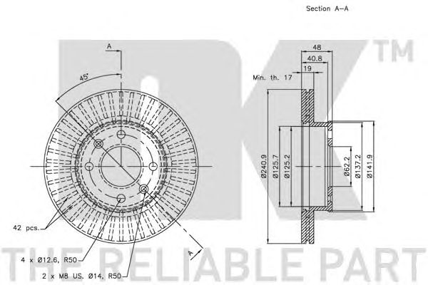 Disc frana