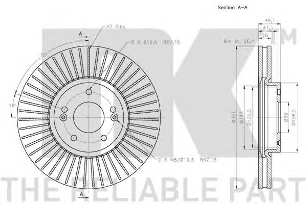 Disc frana