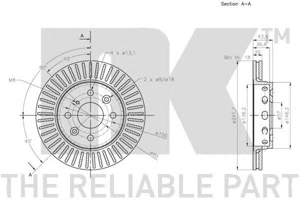 Disc frana