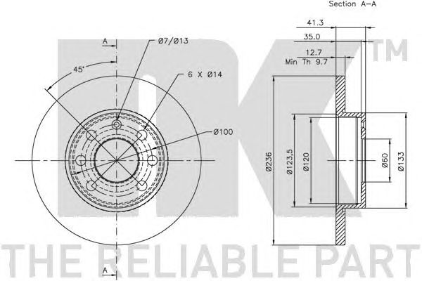 Disc frana