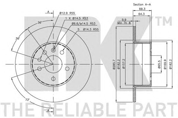 Disc frana