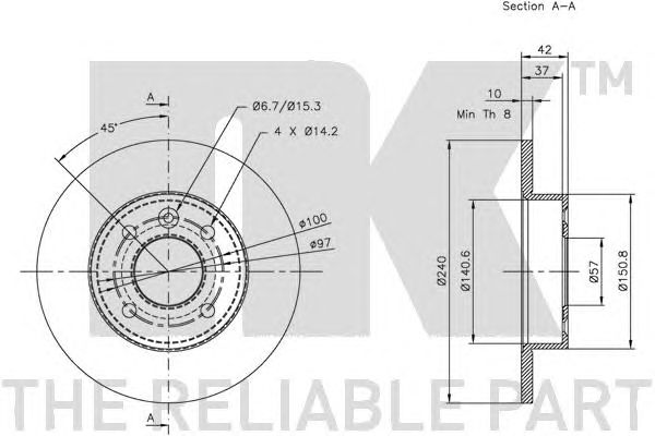 Disc frana