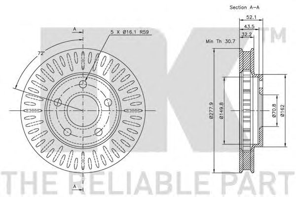 Disc frana