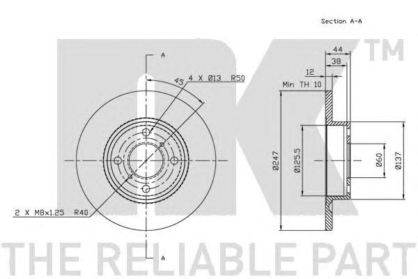 Disc frana