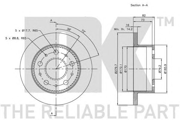 Disc frana