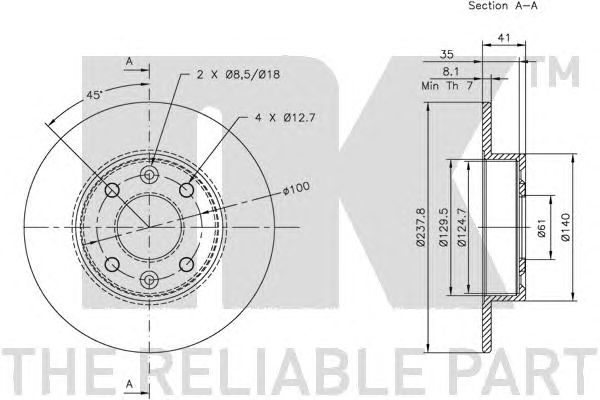 Disc frana