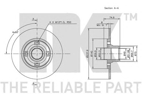 Disc frana