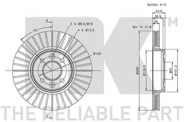 Disc frana