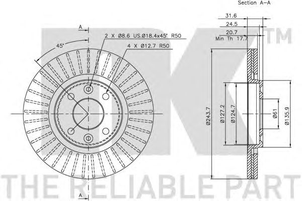 Disc frana