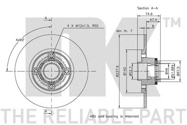 Disc frana