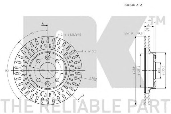 Disc frana