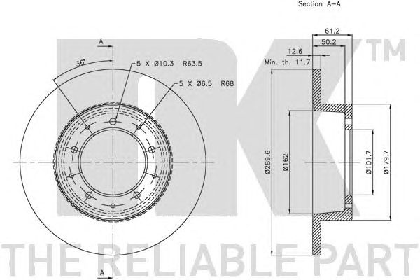 Disc frana