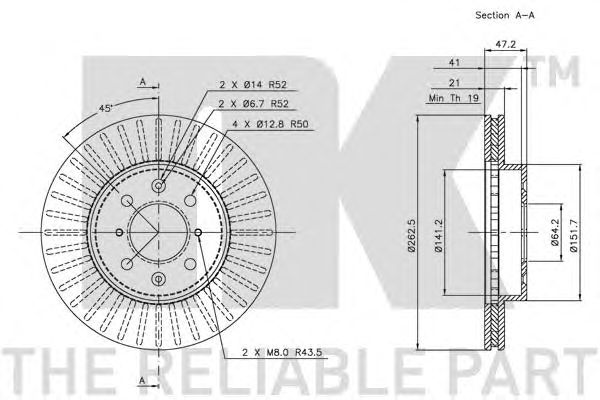 Disc frana