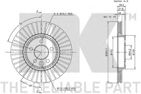 Disc frana