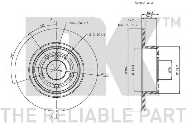 Disc frana