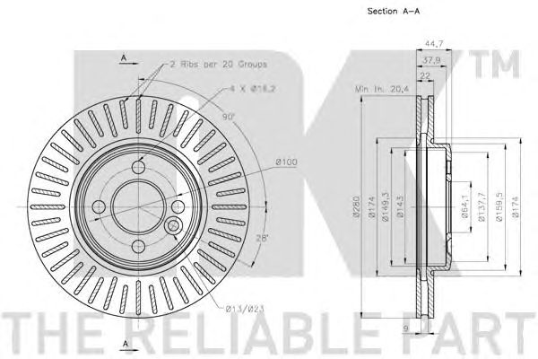 Disc frana