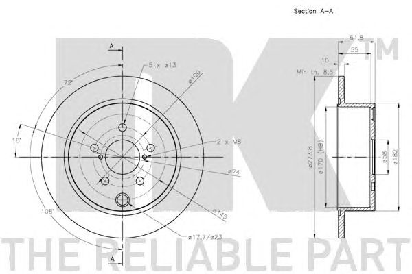 Disc frana