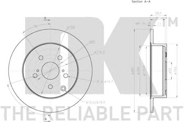 Disc frana