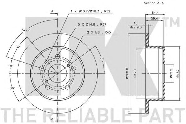 Disc frana