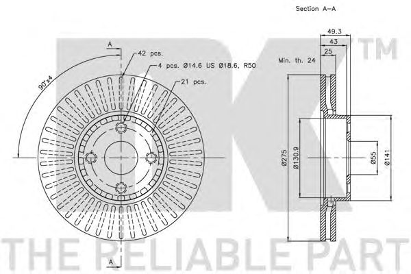 Disc frana