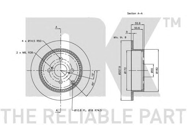 Disc frana