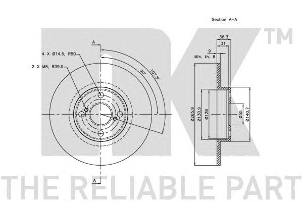 Disc frana