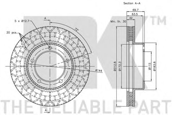 Disc frana