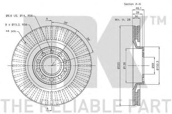 Disc frana