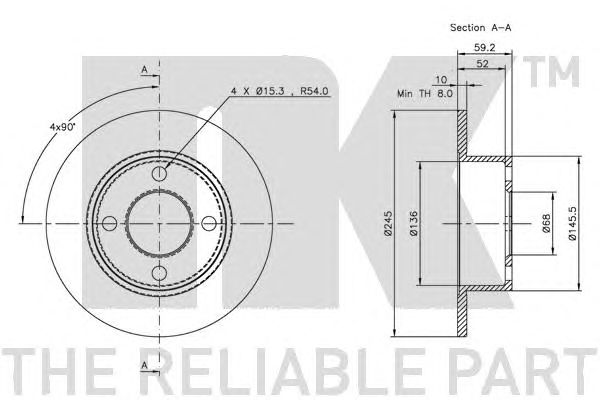 Disc frana