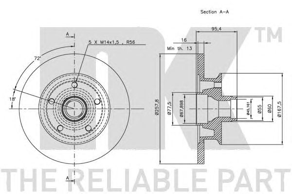 Disc frana