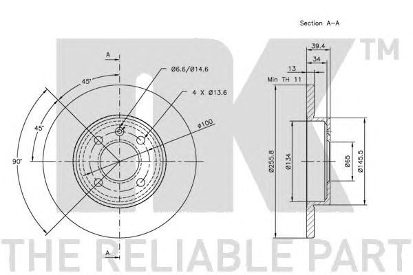 Disc frana