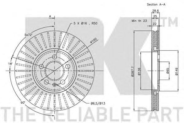 Disc frana