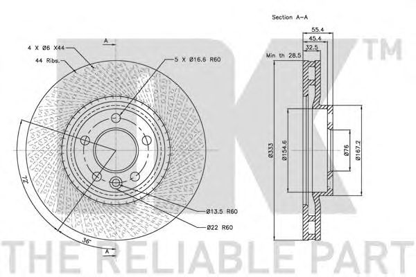 Disc frana