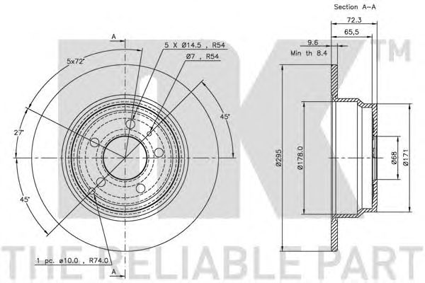 Disc frana