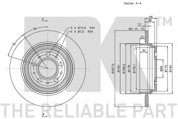 Disc frana