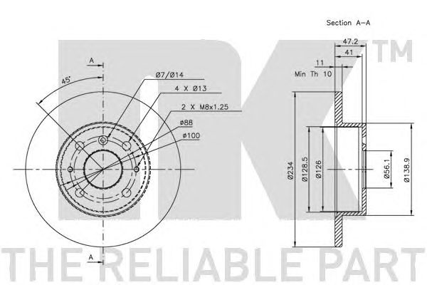 Disc frana