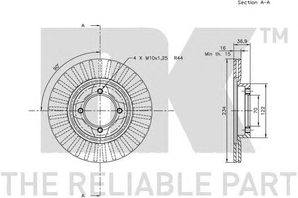 Disc frana