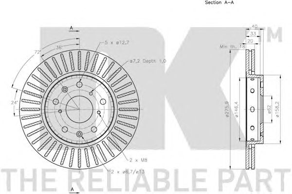 Disc frana