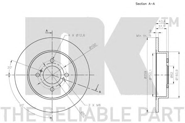 Disc frana