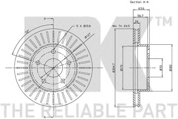 Disc frana