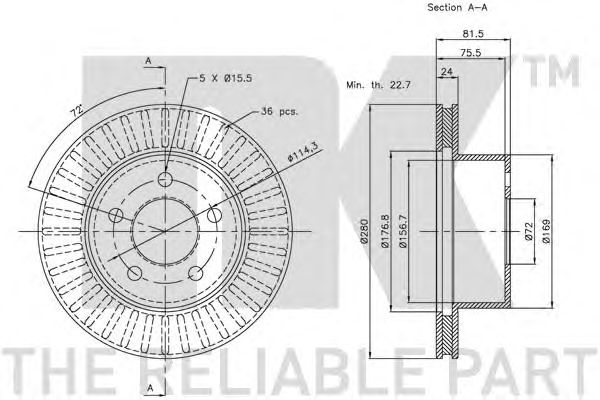 Disc frana