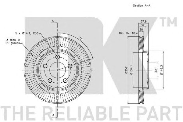 Disc frana