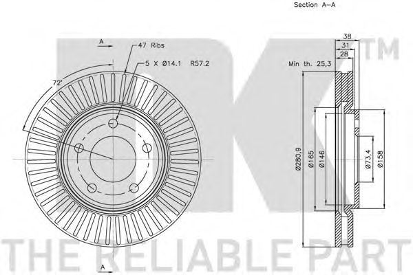 Disc frana