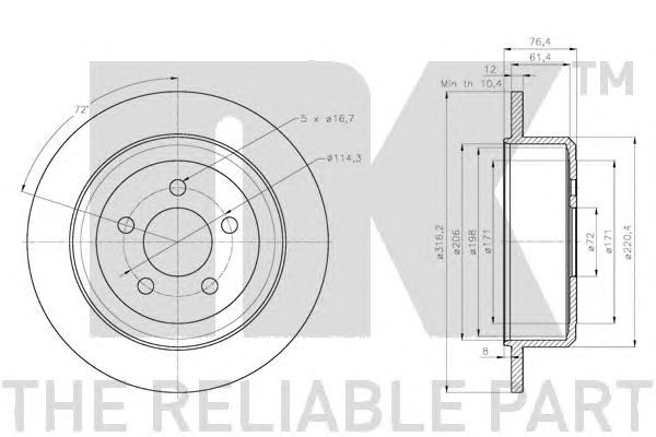 Disc frana