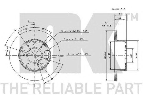 Disc frana