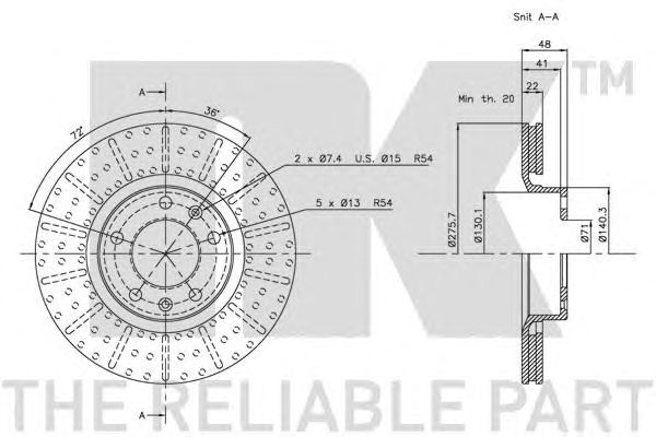 Disc frana