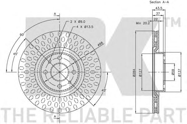 Disc frana