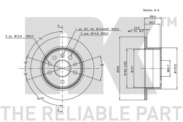 Disc frana