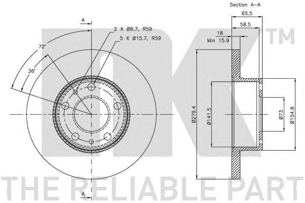 Disc frana