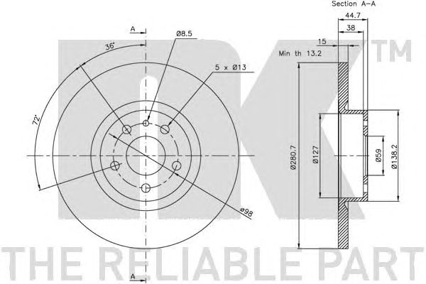 Disc frana